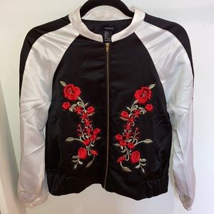Forever 21 Embroidered Jacket